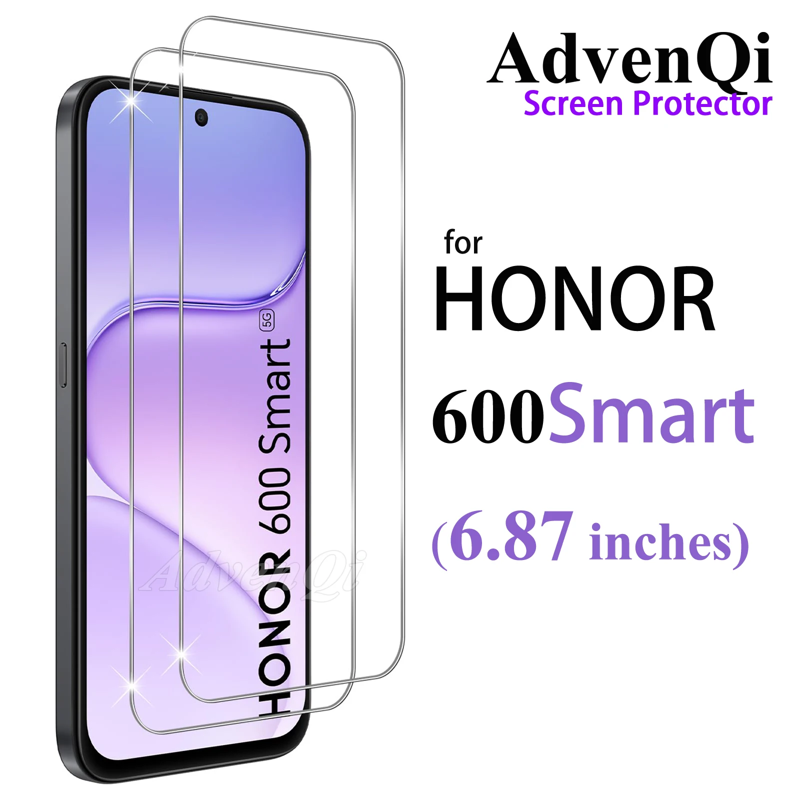 HONOR Smart Screen Protector Tempered Glass - Crystal HD, 9H Anti-Scratch, Case-Friendly Design
