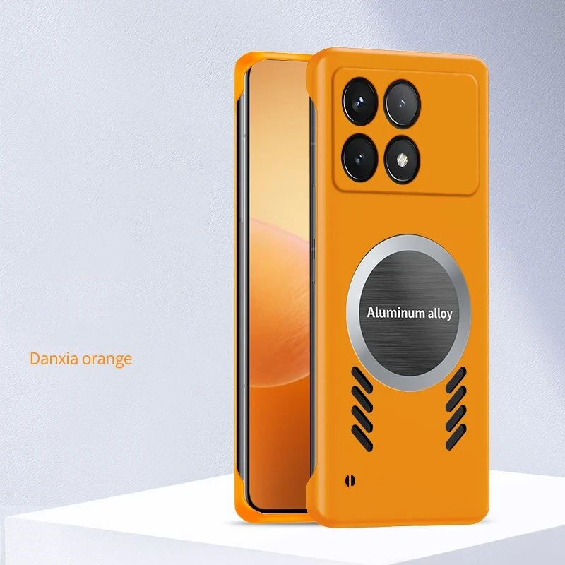 Enhanced Cooling Frameless Magnetic Back Cover - Shockproof Shell