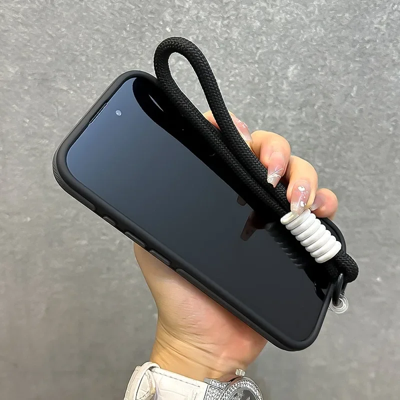 MagSafe Double Color Wrist Strap Case For iPhone 16 15 14 Pro Max - Image 5