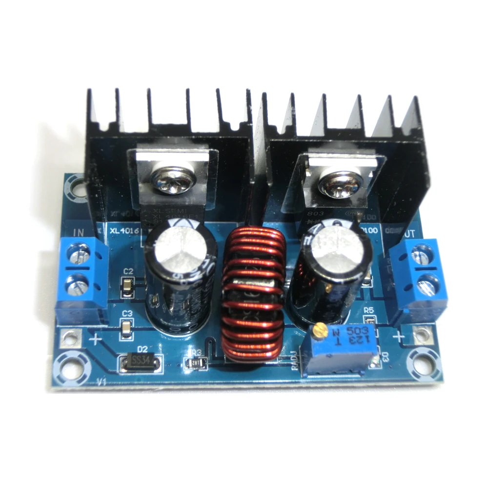 고전력 DC-DC PWM 조절식 스텝 다운 벅 컨버터 모듈, 타이어 전압 조정기, Javino, 최대 8A XL4016 XL4016E1, 200W