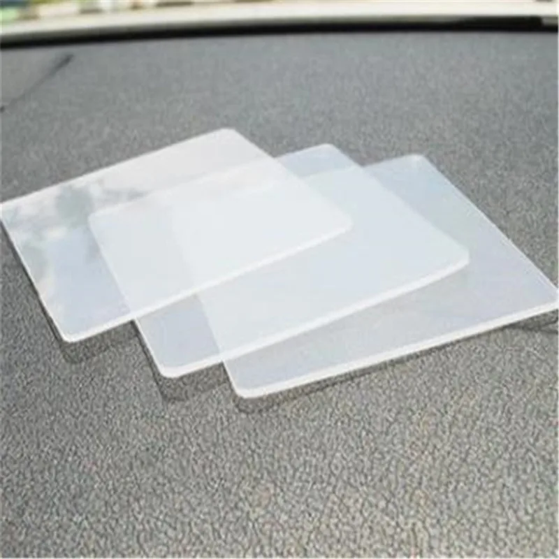 Silica Gel Gripping Pad Non-slip Recycled Reusable Universal Anti-Slip Mat Auto Interior Accessories Phone Holder car non slip mat non slip mat car dashboard mat non slip dash mat dash adhesive holder silicone anti slip pad silicone anti skid pad dashboard phone holder dash phone holder