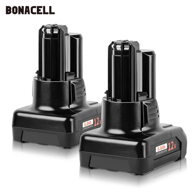 Bosch-batería de iones de litio de 12V, 6.0Ah, batería de repuesto para  Bosch BAT411, BAT412, BAT413, BAT414, 10,8 V, herramient - AliExpress