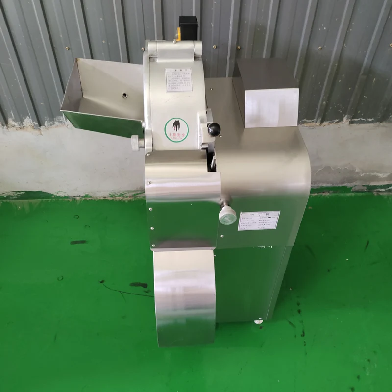 Commercial industrial electric fruit and vegetable potato carrot onion cube cutter chopper dicer machine 2