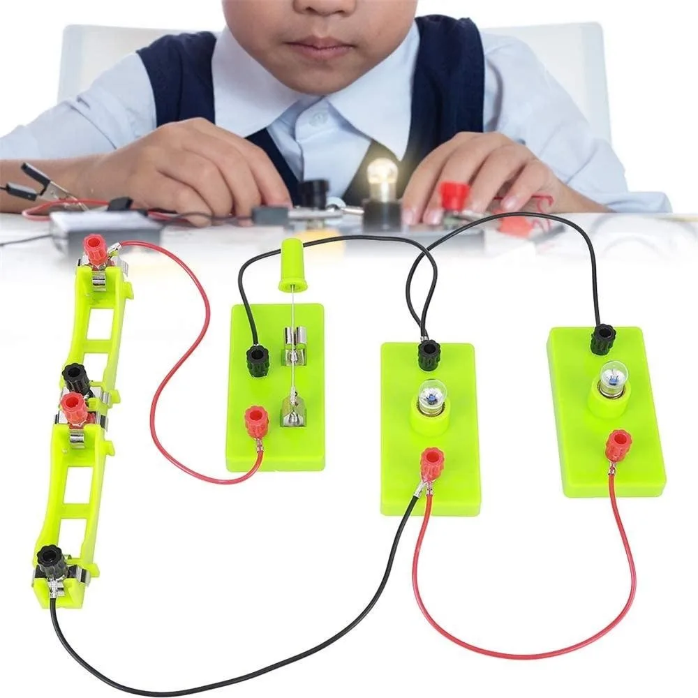 DIY Science Toys School Electric Circuit Montessori Learning Experiment Set 5