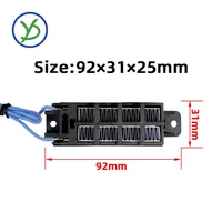 Élément chauffant d'air PTC 12V ~ 220V 50W ~ 200W, thermistance constante pour incubateur, imprimante 3D, voiture, Etc., chauffage 54B2-Z 92x31x25mm 6