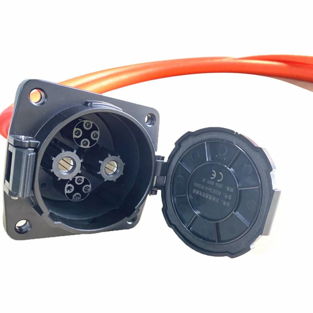 중국 DC 충전기 커넥터, EV 플러그, 60A 90A 125A 150A 200A