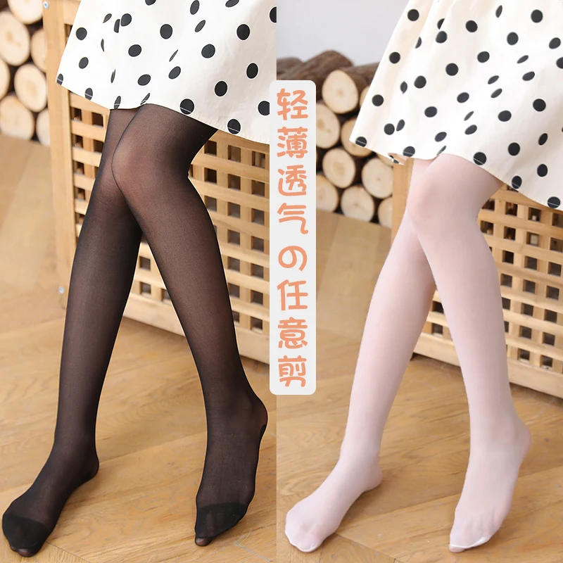 Summer Cartoon Rabbit silk infant kids pantyhose ultra thin style baby girls mosquito Kawaii tights child high-quality stockings