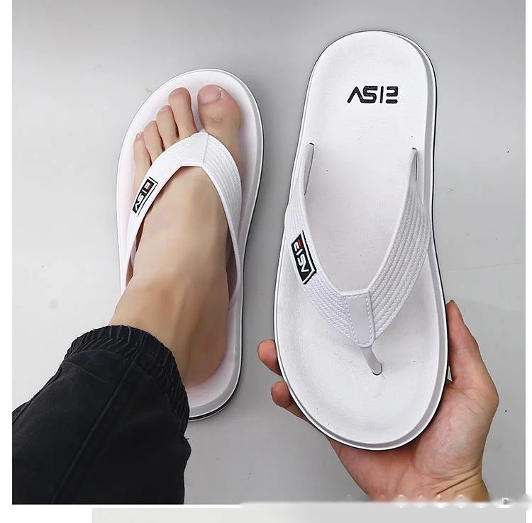 Men Slides Outdoor Synthetic Leather Orthotic Quick Drying Slides_voghion.com