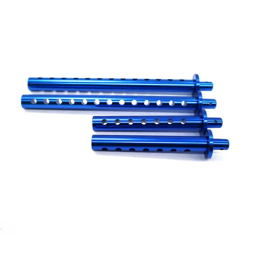 

RCGOFOLLOW 4pcs Aluminum Alloy Stealth Shell Mount For 1/10 Shell Post RGT 86100 86100JC FTX5579 RC Car Part RC Car Accessories