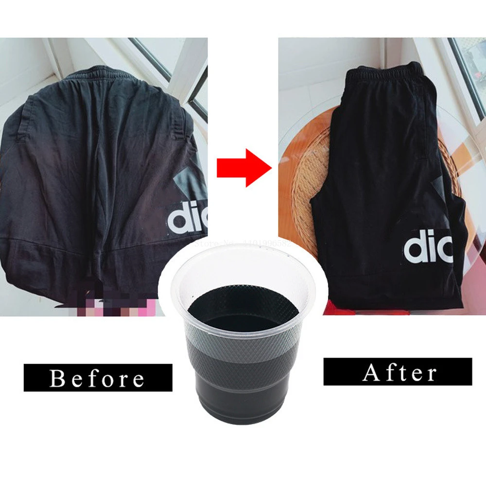 Description Picture 2 of item10g/20g/50g Paint for Fabric Paint Black /Red/Yellow Color Dye for Clothing Textile Dyeing Clothing Renovation Paint for Clothes