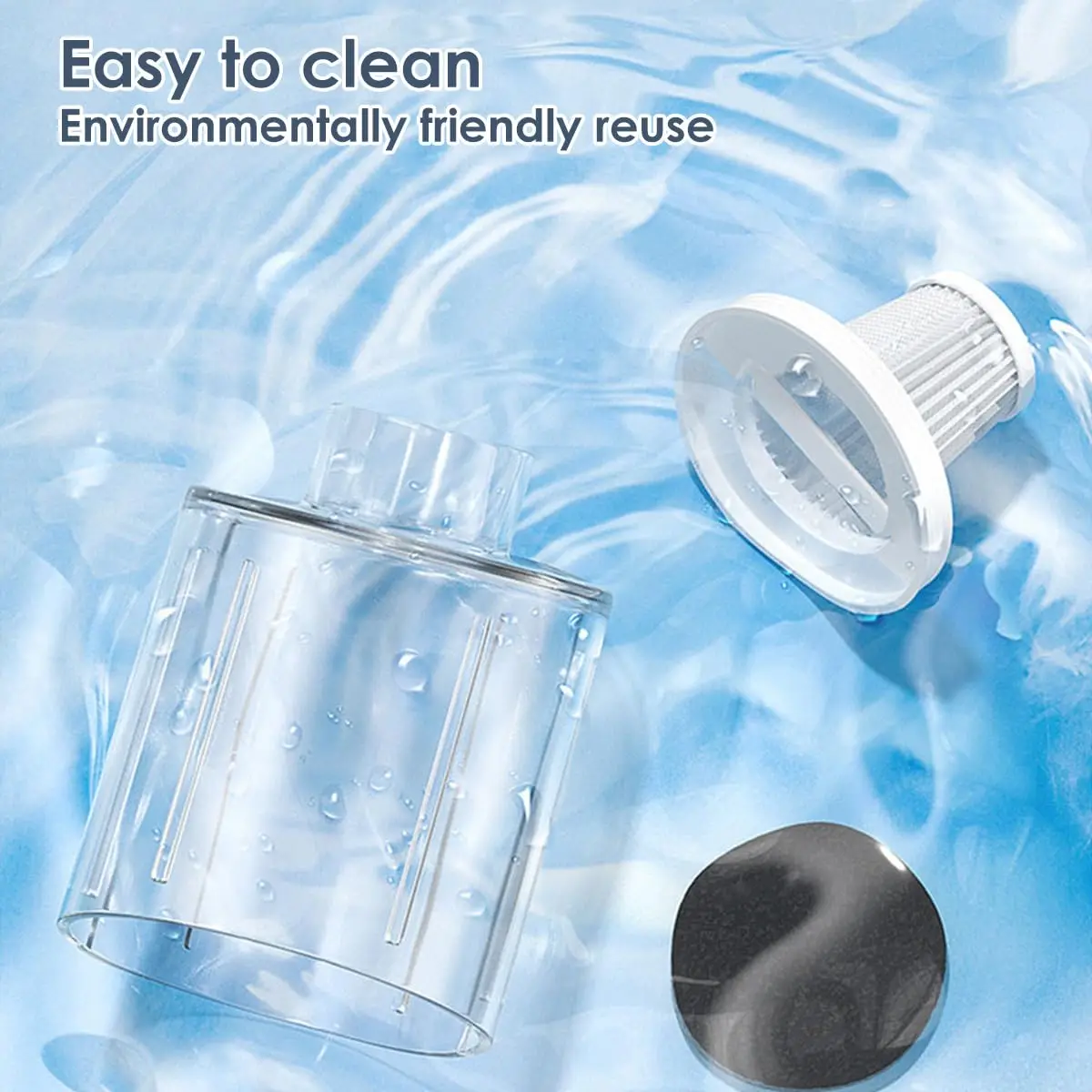 Car Vacuum Cleaner Cordless 120W Rechargeable 10KPA Handheld Vacuum Cleaner Lightweight Hand Duster for Car/Pet/Keyboard