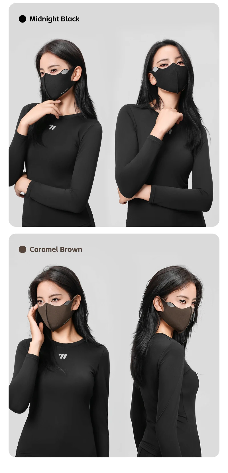 WEST BIKING Winter-Fahrradmaske, winddicht, 3D-Augenschutz-Gesichtsmaske, dünnes Fleece, warm, für Männer und Frauen, Skifahren, Angeln, Radfahren – Detail 11
