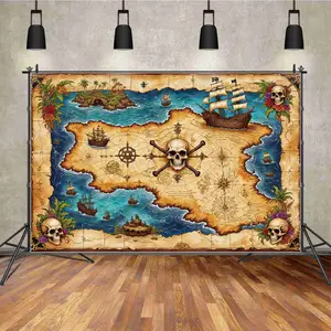 Pirate Maps - Home Decor - AliExpress