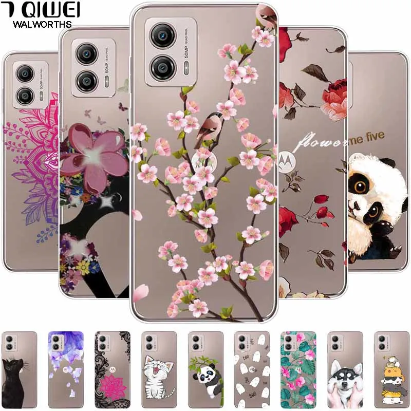 Per Moto E13 G32 G200 E 13 Custodia Trasparente Tpu Morbida Bella Copertura In Silicone Per Motorola Moto G32 E 13 Capas Trasparente Per Motog32