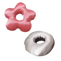 367A Ear Piercing Pillow Sleeping Doughnuts Cushion Fade Resistant with Hole Side Sleeping Pillow for Ear Pains 1