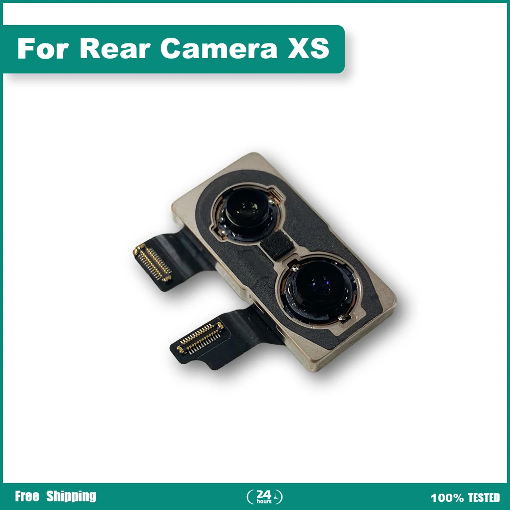 Rear Camera For iPhone 7 7Plus 8 8Plus Back Camera Rear Main Lens Flex Cable Camera For iphone X XR XSMAX 11 11PRO 12 Camera