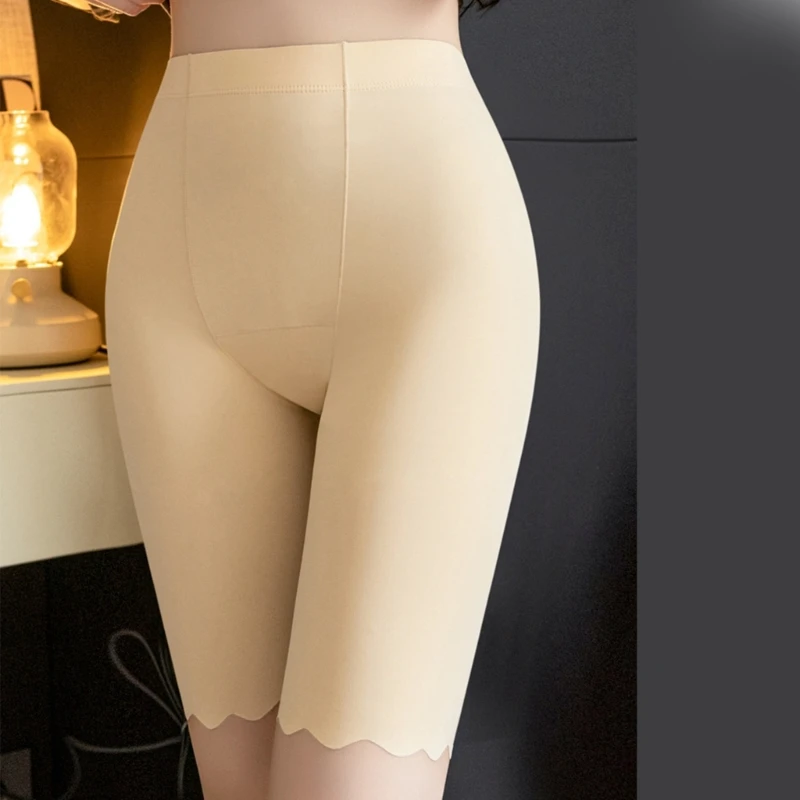 Women Seamless Shorts Safety Pant Under Dress Boyshorts Anti Chafing Underwear