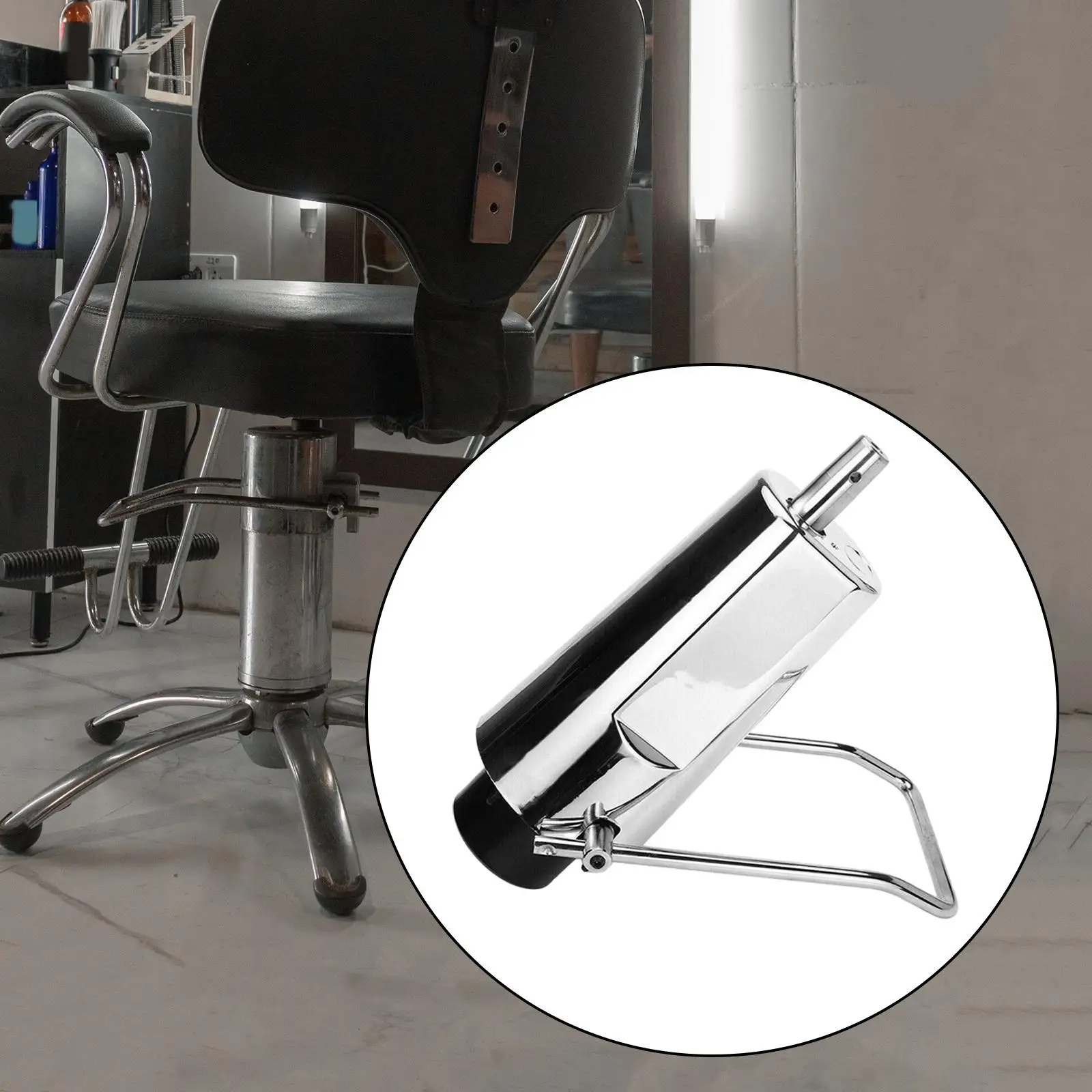 Silla de barbero con bomba hidráulica resistente, silla de estilismo, duradera, ajustable, accesorio para salón de belleza, equipo de belleza