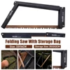 33CM Outdoor Foldable Saw With Storage Bag Manganese Hacksaw Blade Multifunctional Handsaw Outdoor Portable Hiking Survival Tool 1