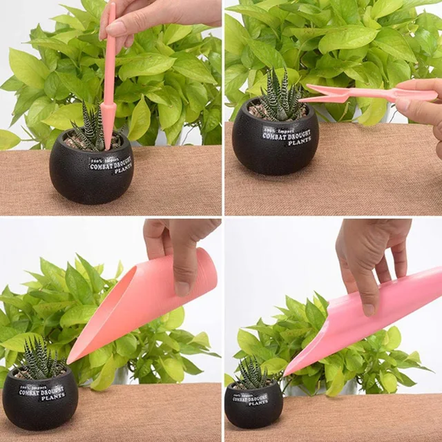 12/16 db Mini Zamatos Ültetési Szerszámok Kertészet Ültetvényes Szett Növények Bonsai Műtrágya Fúrókert Szerszám - Image 3