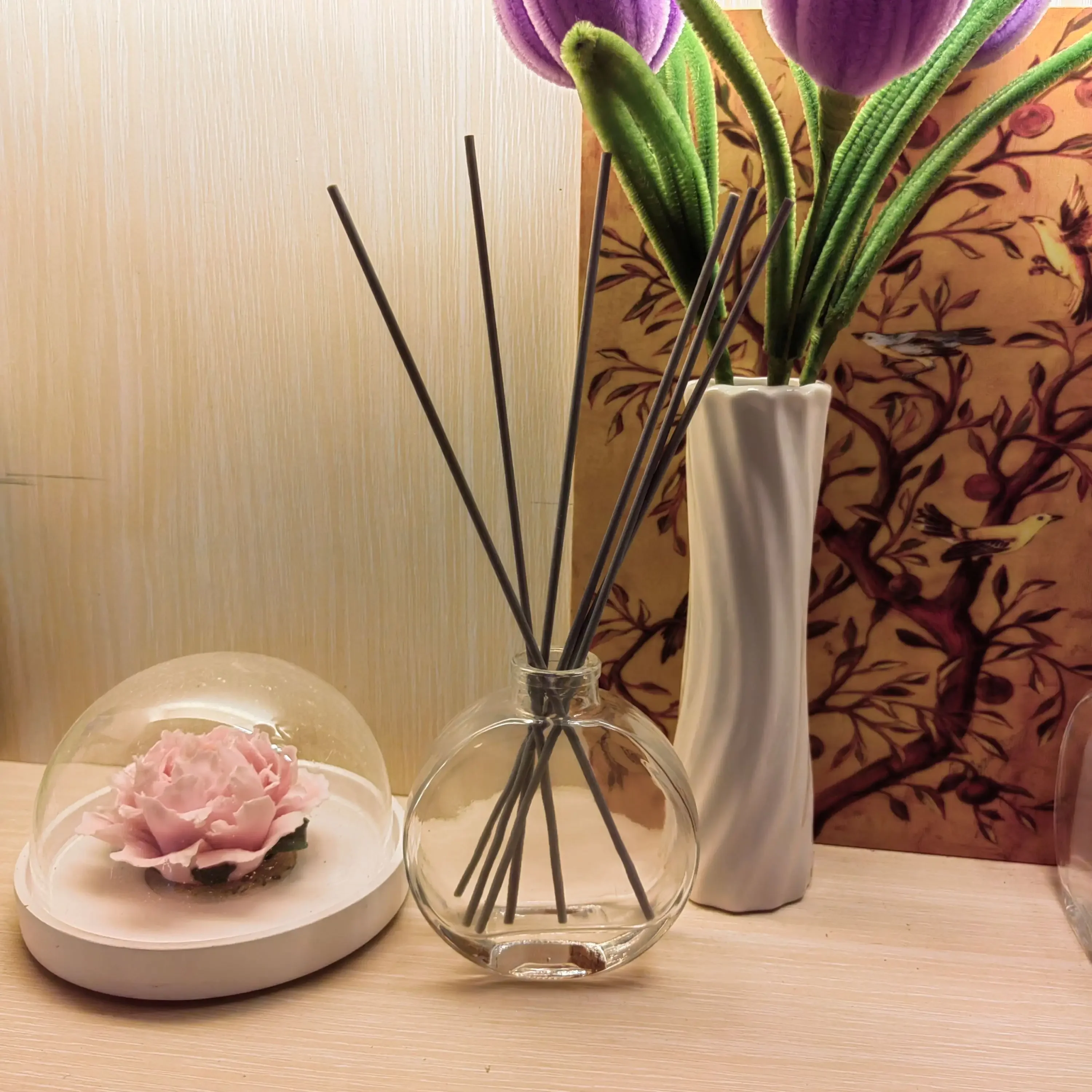 6pcs(one opp bag) Grey Reed Diffuser Sticks,Fiber Sticks ,3mm, length 240mm