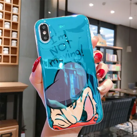 Disney Donald Duck Daisy for iPhone 13 7 plus xr xs max 11/12pro max 12mini kawayi couple phone case zz0126-7