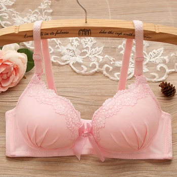 Bellissimo reggiseno senza fili stile dolce per ragazza, morbido e traspirante, con seni piccoli, bralette, lingerie confortevole
