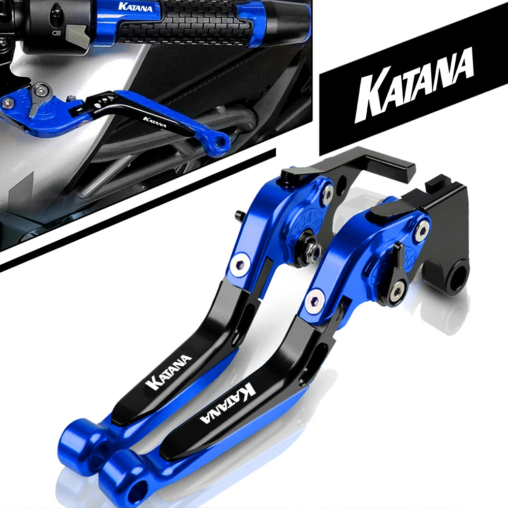 

Motorcycle KATANA Adjustable brakes Extendable Clutch Levers For SUZUKI KATANA GSX600F 1989-2007 2006 2005 2004 2003 2002 2001