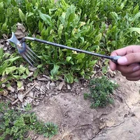 Manganese Steel Garden Weeders Grass Rooting Loose Soil Hand Weeding Removal Puller Gardening Tools Multifunctional Weeder 1