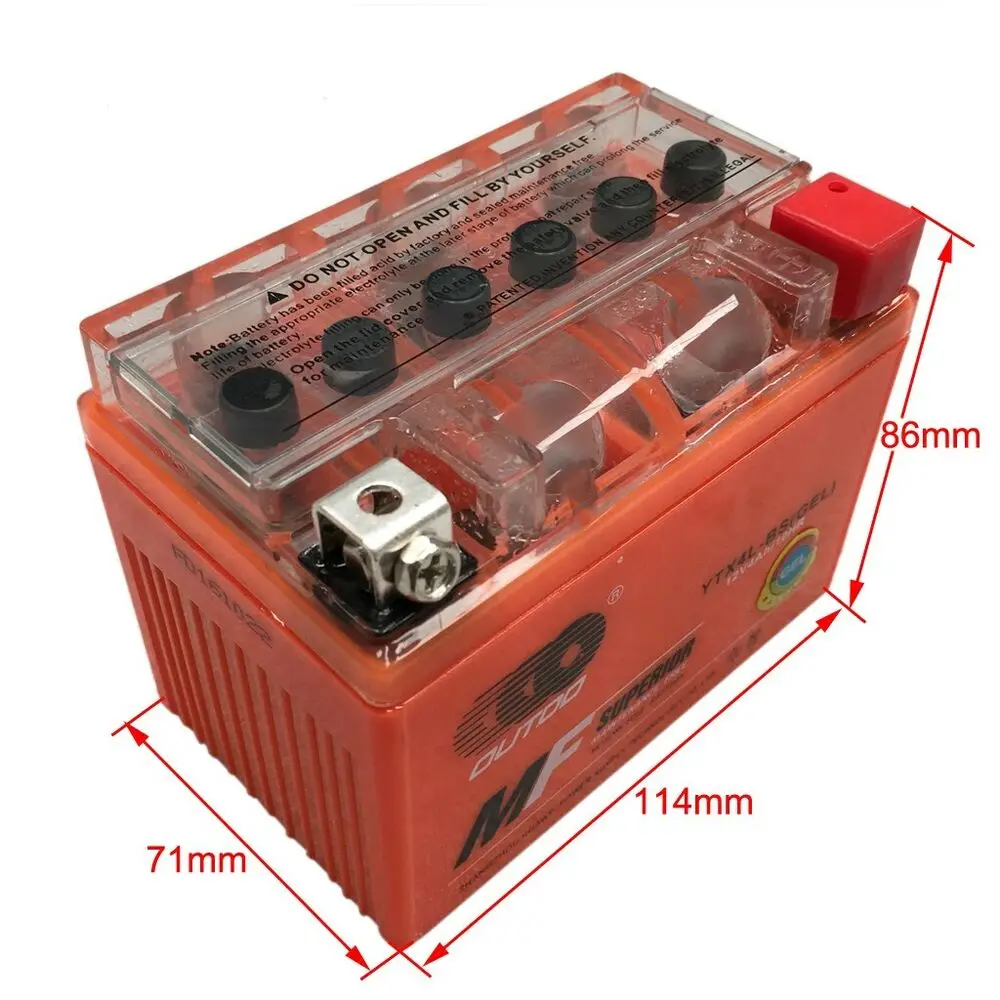 

12V YTX4L-BS Replacement Battery for YT4L-12 Motorcycle Scooter ATV Quad Buggy