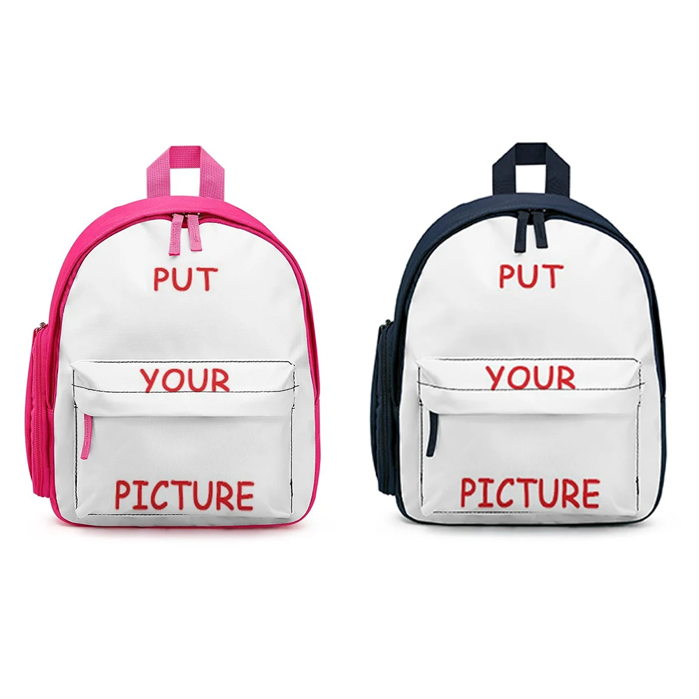 

Custom Print Kids Book Bags Boys Girls Bag Children's Satchel Pencilbag for Girl Custom Put Your Image