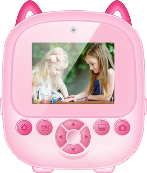 S5 Children HD Digital Camera Thermal Print Camera Photo Printing Camera HD Video For Kids Gift