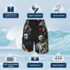 Hellraiser Board Shorts Horror Movie Characters Males Comfortable Beach Shorts Trenky Custom Plus Size Swimming Trunks 6