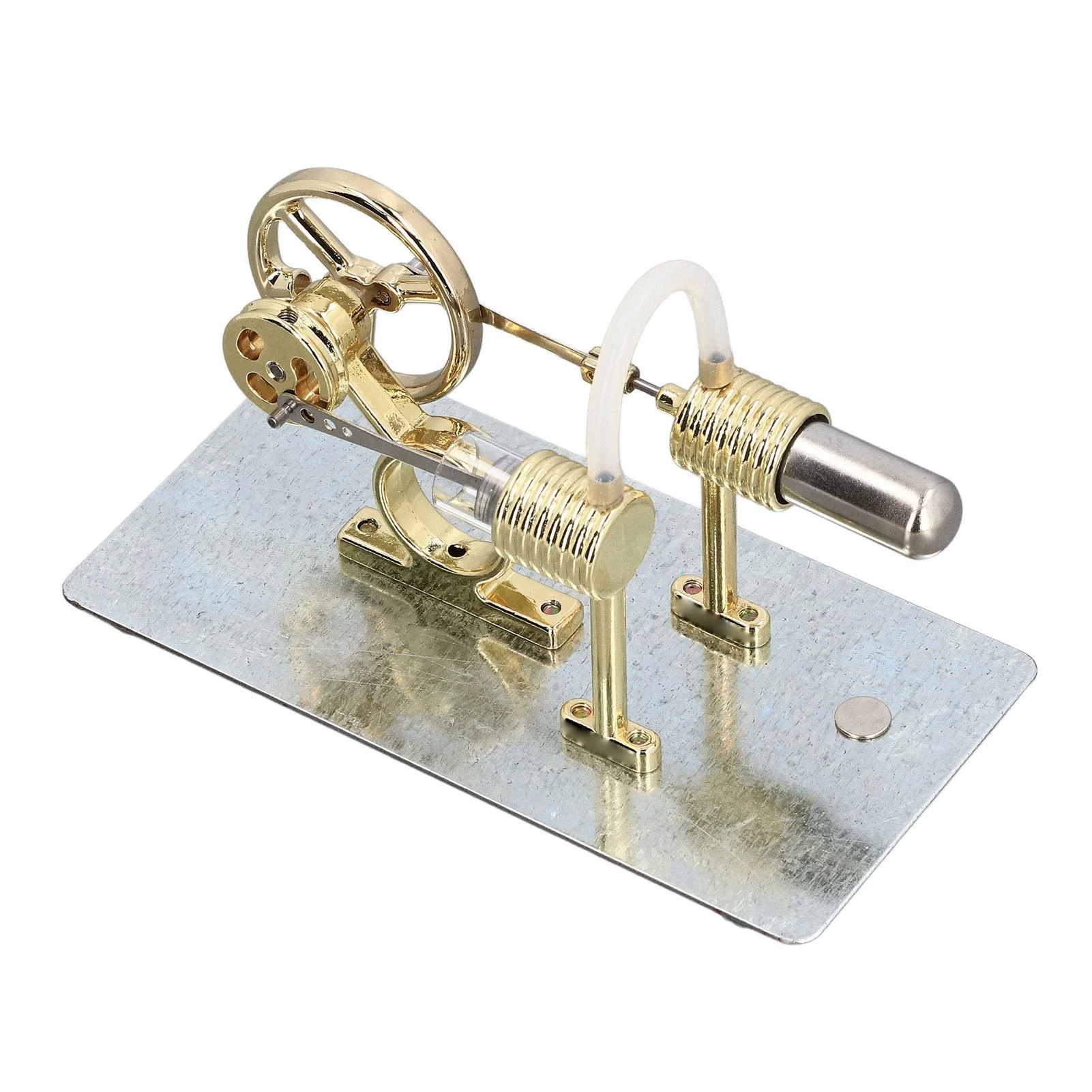 16 Cylinder Engine Model Stirling Engine Kit Educational 16 Cylinder Scientific Principle Easy To Assemble Steam Engine Model