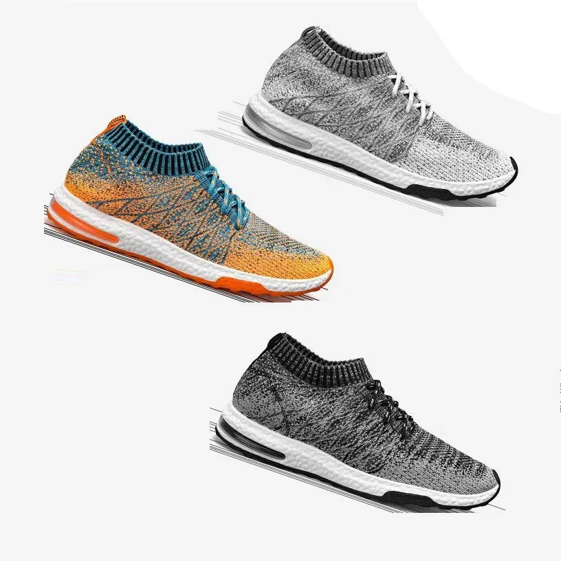 Youpin Mijia Sneakers Men's Outdoor Shoes Light Breathable Knitting Male Running Shoes Size 39-46 Sporting Smart