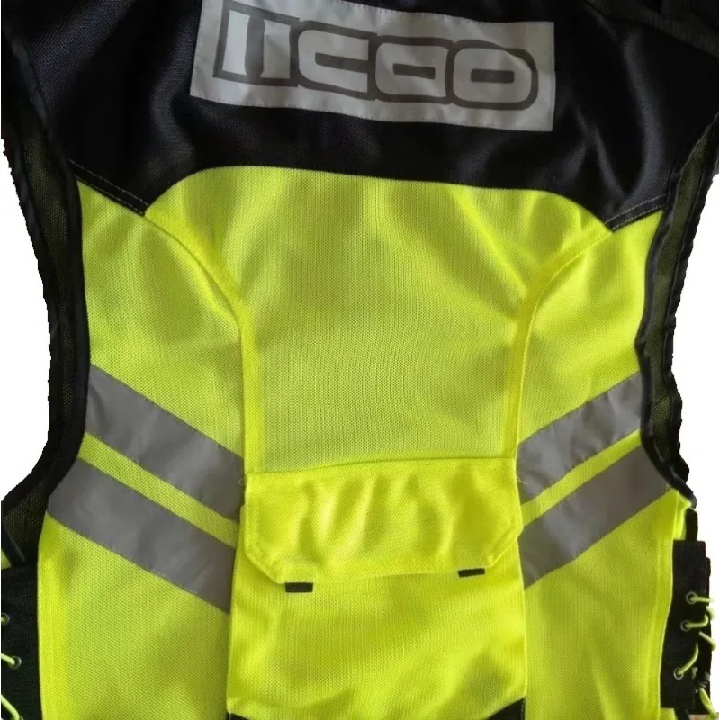 Reflective strips Cycling Off-Road Outdoor Motorcycle Team Bicycle Wear Safety Vest