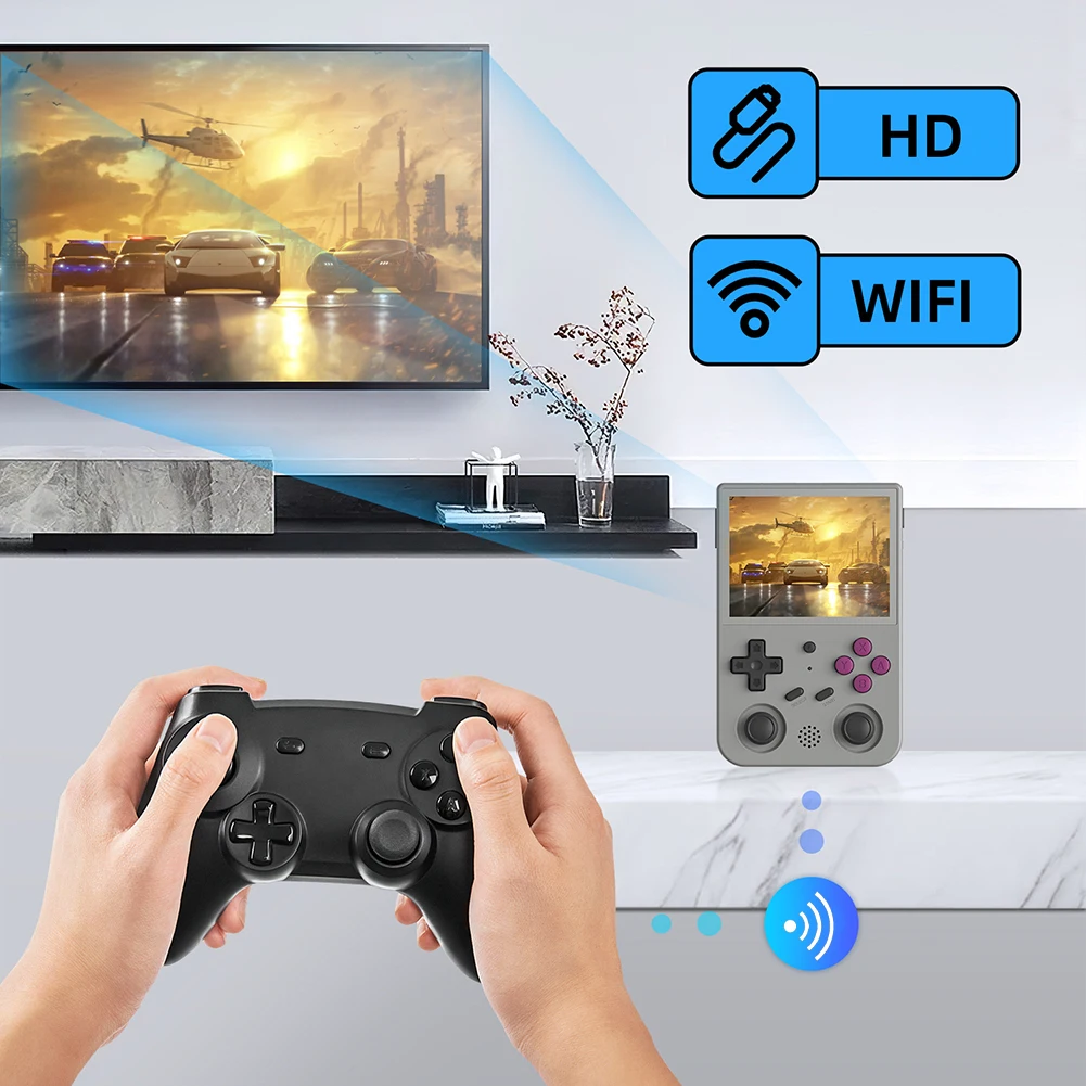 RG353VS/RG353V 35000  ̻  ִ ޴ ڵ  ܼ, PSP/DC/SS/PS1/NDS  20 ùķ  ÷̾ 