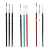 30x/Set Fine Paint Brushes with 3 Size #0 #00 #000 Tiny Detail Painting Brushes Small Liner Tip Paint Brush for Painting 2