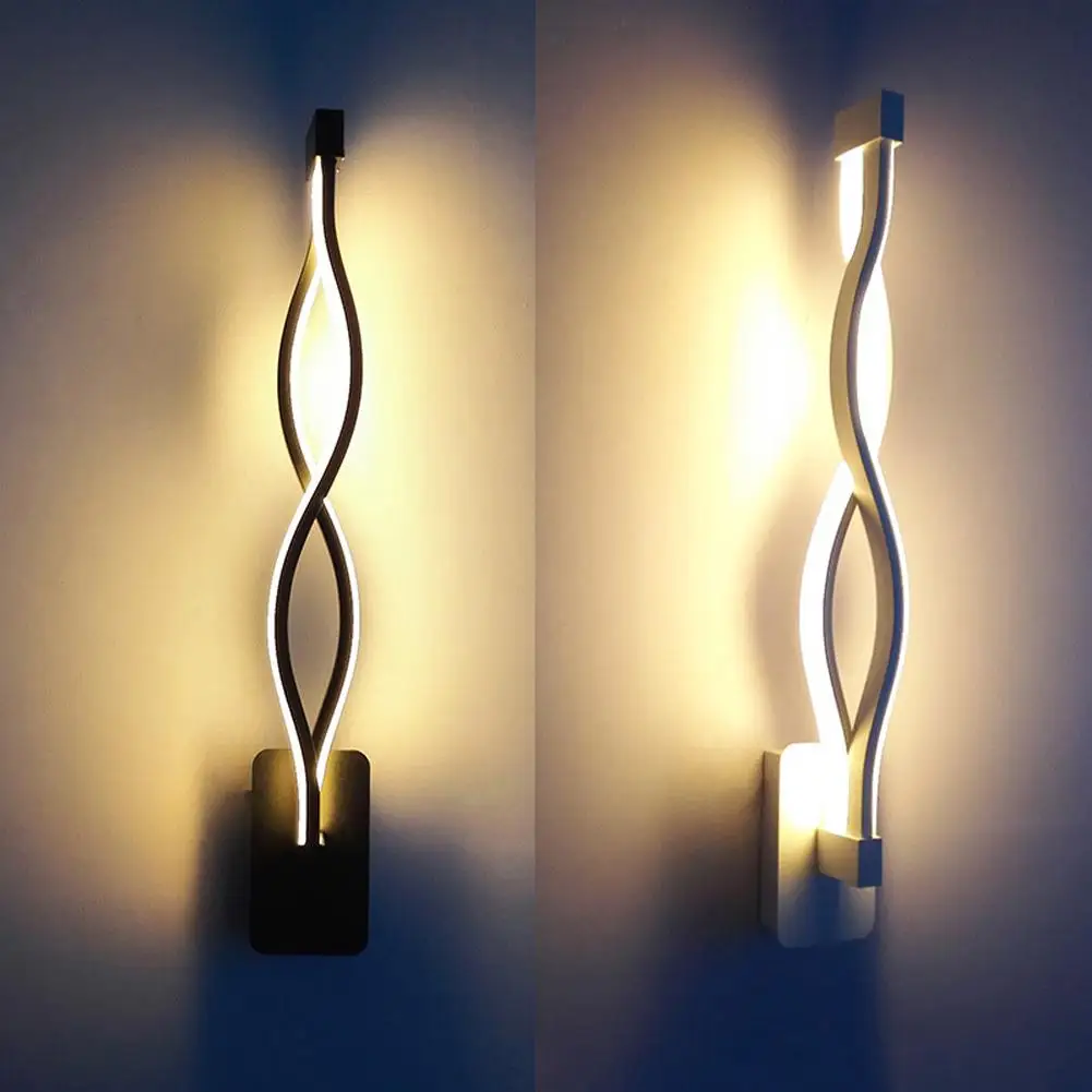 

Modern Minimalist LED Wall Lamps Sconce Lights For Study Room Bedside Bathroom Corridor Hall Kitchen Indoor Lighting