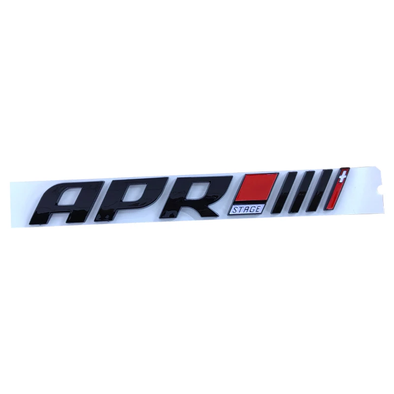 3d ABS Schwarz Logo APR Emblem Abzeichen Aufkleber