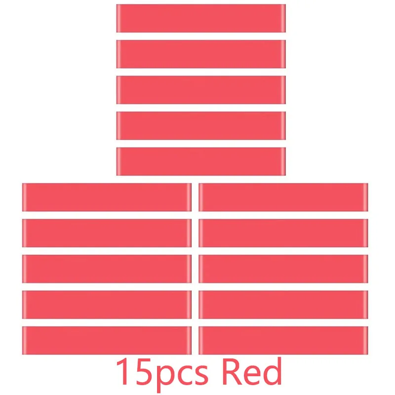 15pcs-Red