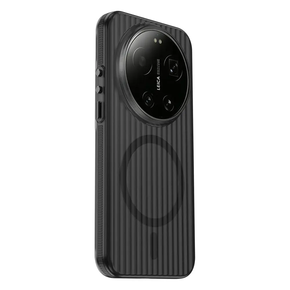 Xiaomi Transparent Magnetic Anti-Slip Protective Back Cover - Hard PC Case
