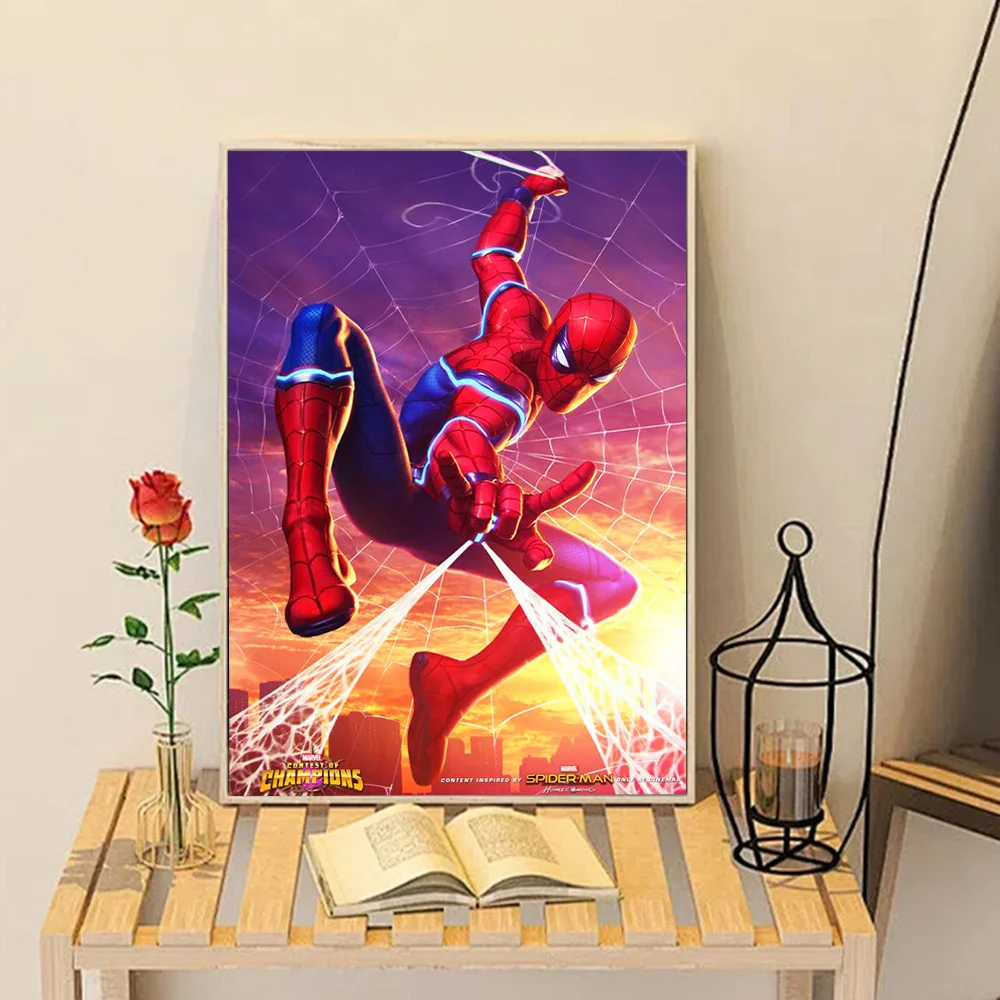 디즈니 다이아몬드 페인팅 미키 마우스 풀 라운드 스퀘어 다이아몬드 모자이크 만화 공예 키트, 홈 데코 선물 