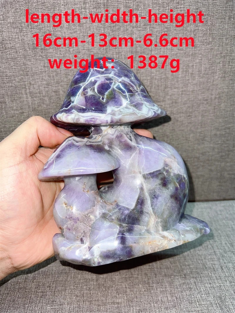 

Натуральный аметист в форме гриба без формы, Хрустальная плита, минеральный мадагаскарский лечебный орнамент, чип для резьбы