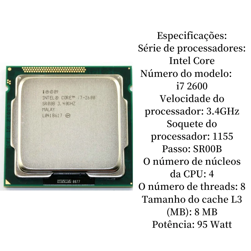 Processeur Intel Core i5 2400 2500 3450 3470 3570, Façades Core i7 2600  3770 LGA socket 1155 - AliExpress