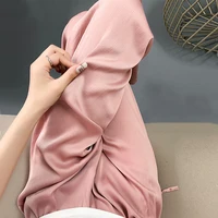 Summer Clothes Pants Women 2024 High Waist Satin Straight Pants Ice Silk Sun Protection Casual Pants Smooth Loose Fitting