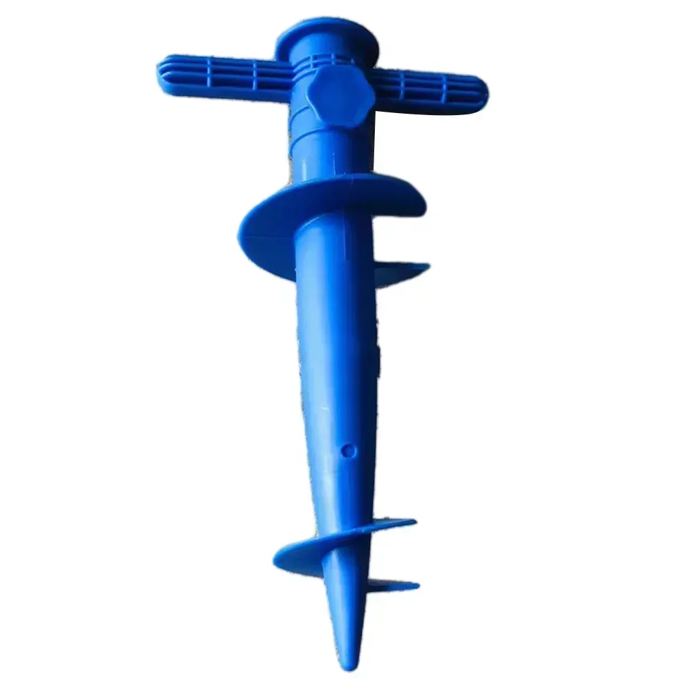 1pc Umbrella Bases Adjustable Sun Beach Patio Sand Ground Fixation Tools Spikes Beach Umbrella Base Accessories Garden Supplies umbrella base