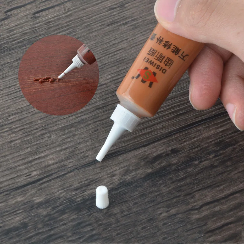 Wood Repair Furniture Scratch Filler Remover Wooden Floor Touch Up Tool Restore for DIY Cabinet Floor Door Wardrobe Holes
