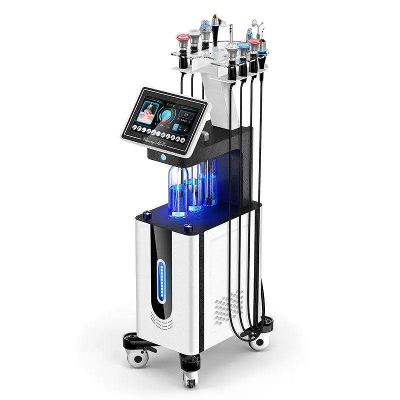 Multifunction Face Lifting Oxygen Hydra Dermabrasion Skin Care Machine Facial Ultrasonic Cleaning Rejuvenation Remove Blackhead
