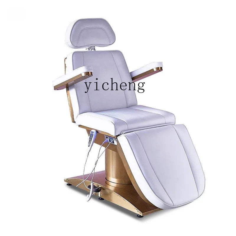 

Zk High-End Electric Beauty Bed Folding Tattoo Split Leg Rotating Multi-Function Pedicure Chair
